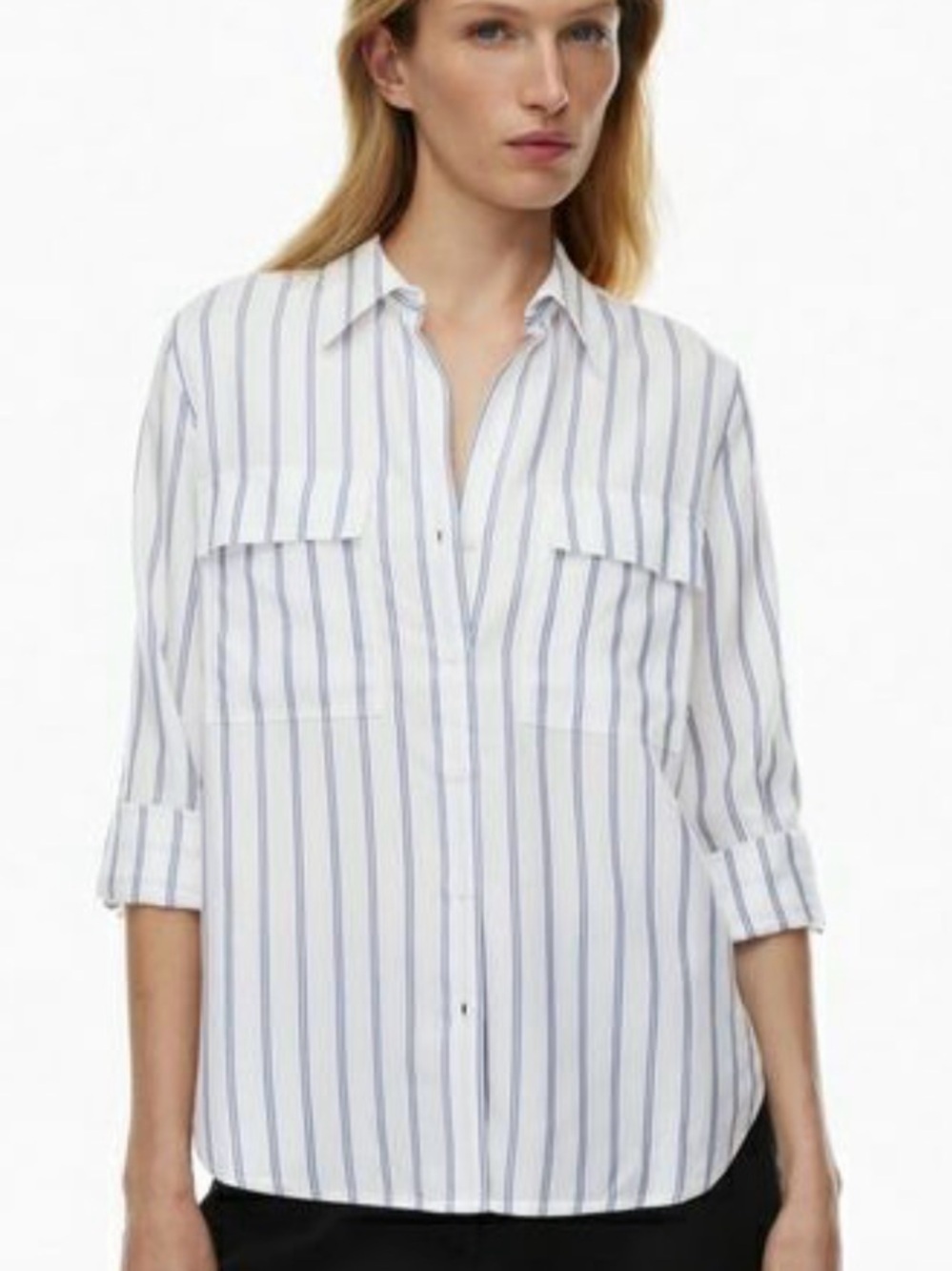 Aritzia babaton utility button down size xs